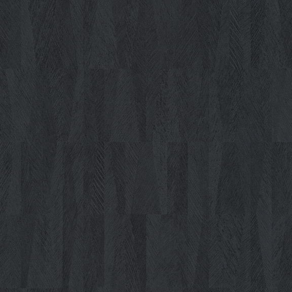 Advantage Sutton Charcoal Textured Geometric Wallpaper, 20.9-in by 33-ft, 57.48 sq. ft