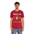 thumbnail image 5 of Pinch Me Dare - Funny Irish Leprechaun St Patricks Day Short Sleeve Tee - Funny Saint Patricks Day Shirt, 5 of 10