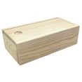 thumbnail image 4 of Caja de almacenamiento de madera con tapa deslizante, multiusos, para pasatiempos, joyas, etc. Longitud 145 cm, 4 of 9