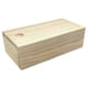 thumbnail image 4 of Contenedor de madera para tarjetas con tapa deslizante, estuche de almacenamiento, joyero, caja de regalo, bricolaje Longitud 145 cm, 4 of 9