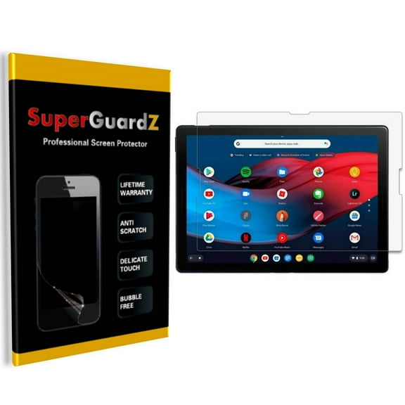 [3-Pack] For Google Pixel Slate SuperGuardZ Screen Protector, Ultra Clear, Anti-Scratch, Anti-Bubble