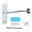 White, variant on TIERPOP Noise Reduction Door Closure Door Shutter Easy Installation & Adjustable Tension Door Closing Device for Household