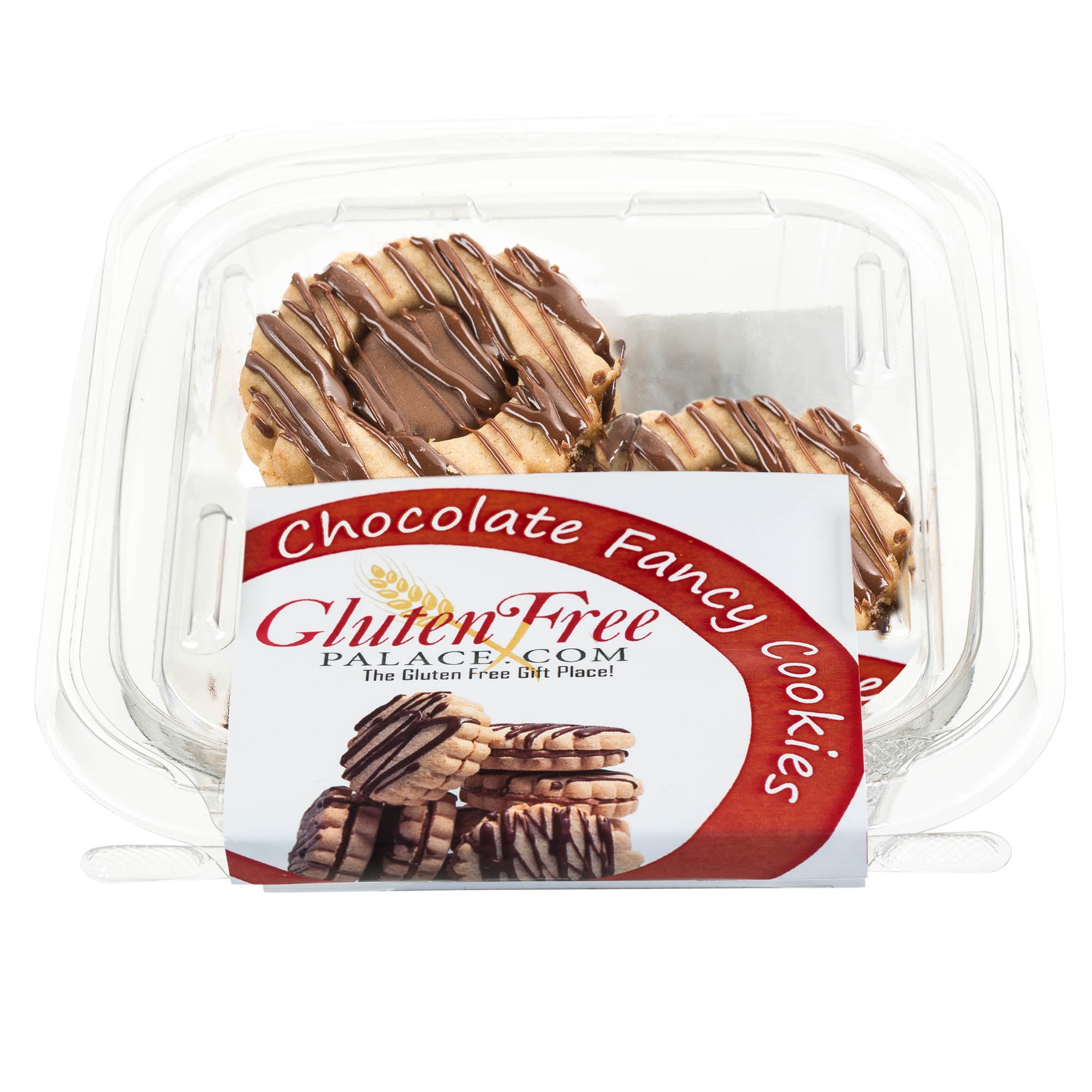 (Pack of 12) Gluten Free Palace Chocolate Fancy Cookies, 2 Oz, Gluten