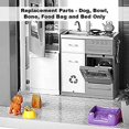 thumbnail image 5 of Replacement Parts for Barbie Dreamhouse Playset - FHY73 - Replacement Dog, Bowl, Bone, Food Bag and Bed, 5 of 7