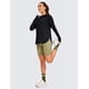 thumbnail image 3 of Remera CRZ YOGA Hoodie Manga Larga con Agujero para Pulgar Negra M, 3 of 6