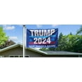 thumbnail image 2 of Bonison DonaldTrump Flag for 2024 President and 2020 Flag 3x5 Ft Banner Fly-in Breeze (2024 Save+2020 flag), 2 of 10