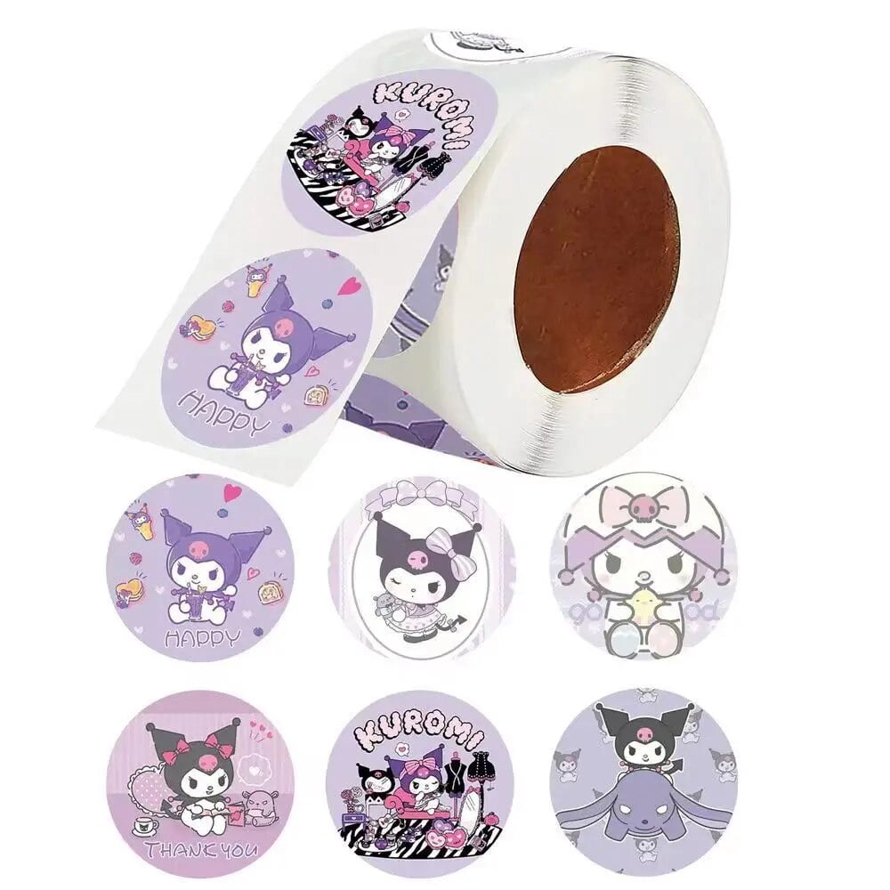 Sanrio-pegatinas de Hello Kitty para niños, pegatinas de dibujos ...