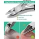 thumbnail image 3 of Professional Toenail Clippers Set, Super Sharp Nail Clippers for Thick And Ingrown Hard Toenails Stainless Steel Pedicure Clippers, 3 of 5
