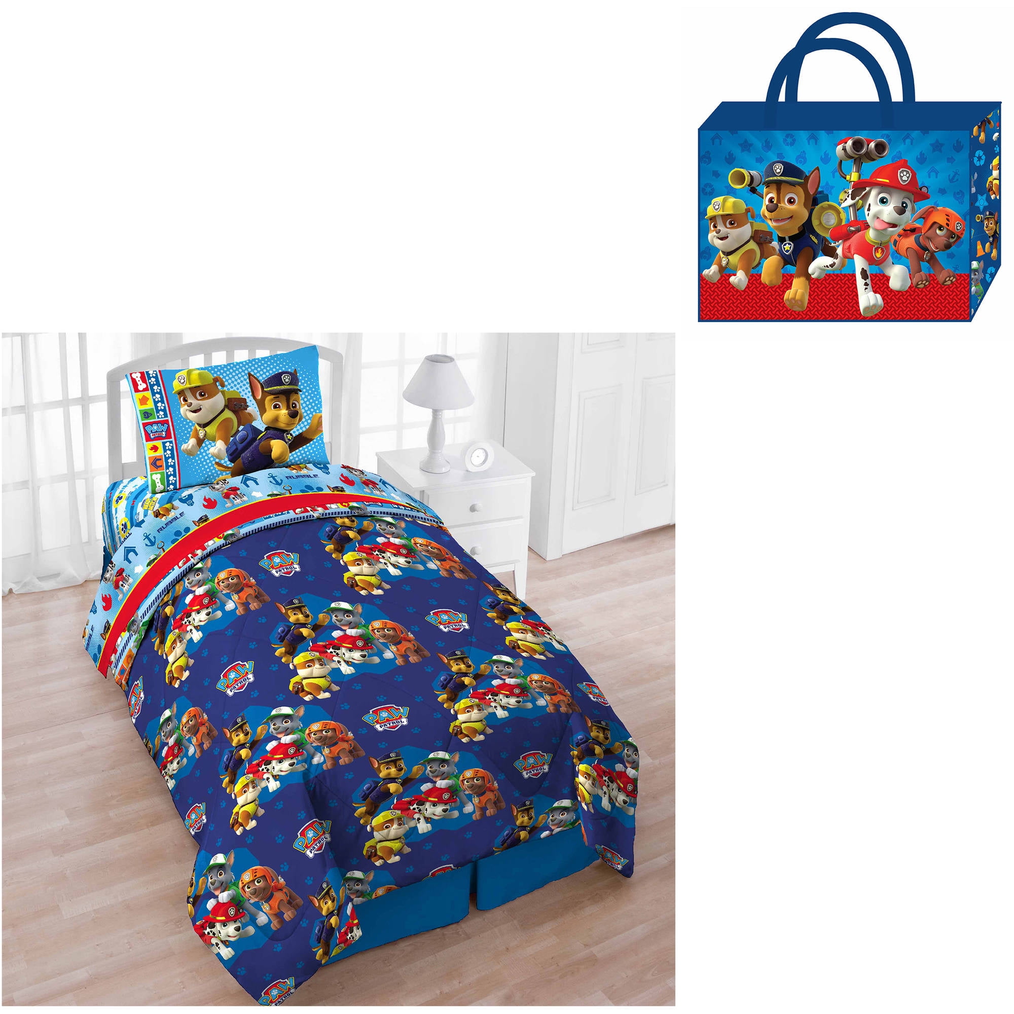 Children S Home Furniture Duvets Nick Jr Paw Patrol 6 Piece Twin