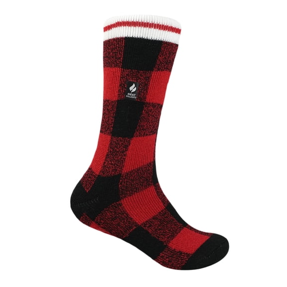 Kids' Owen LITEâ„¢ Plaid Slipper Sock