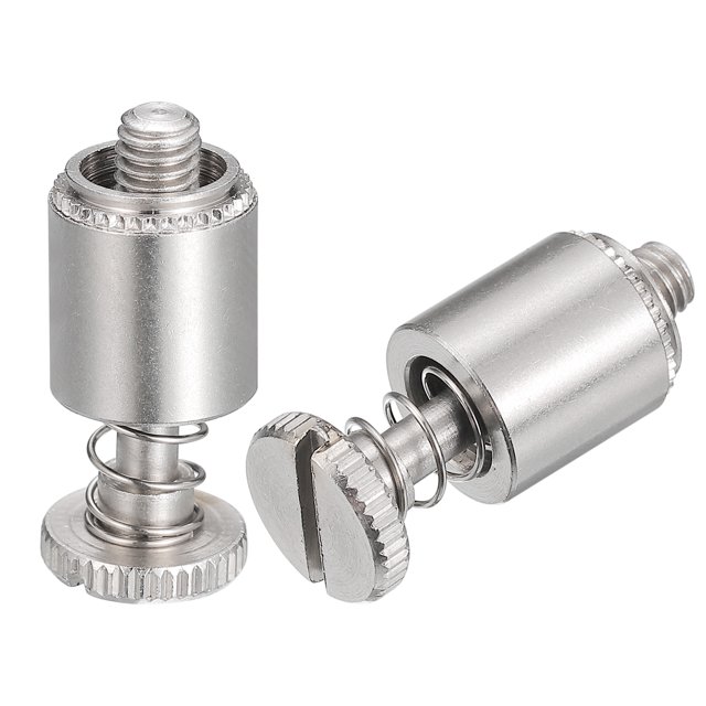 Lot de 5 Vis à Ressort M4x0.7x11.1mm, Vis à Ressort à Tête Moletée PFC2