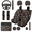 Butterfly Mushroom Pattern, variant on HUIACONG Car Seat Cover Set, with Car Headrest Pillow Covers Car Seat Covers Full Set Car Headrest Covers, 14 Pack Butterflies Rose Car Interior Accessory Kit