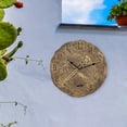thumbnail image 3 of GROWTH TANK 12inch Wall Clock Waterproof Indoor Outdoor Temperature Display Hanging Silent, 3 of 6