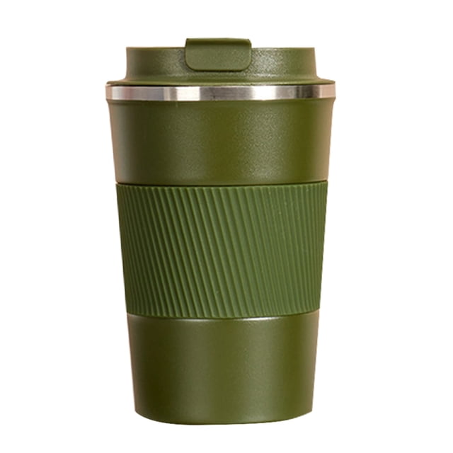 Coffee Cup Double Vacuum Flask Cup Car Business Travel Mug Portable Travel Mug Large Capacity The Capacity Is 380ml. Ceramic Coffee Mugs Travel Mug Set And Rack Porcelain Coffee Cups Us Coffee Mug