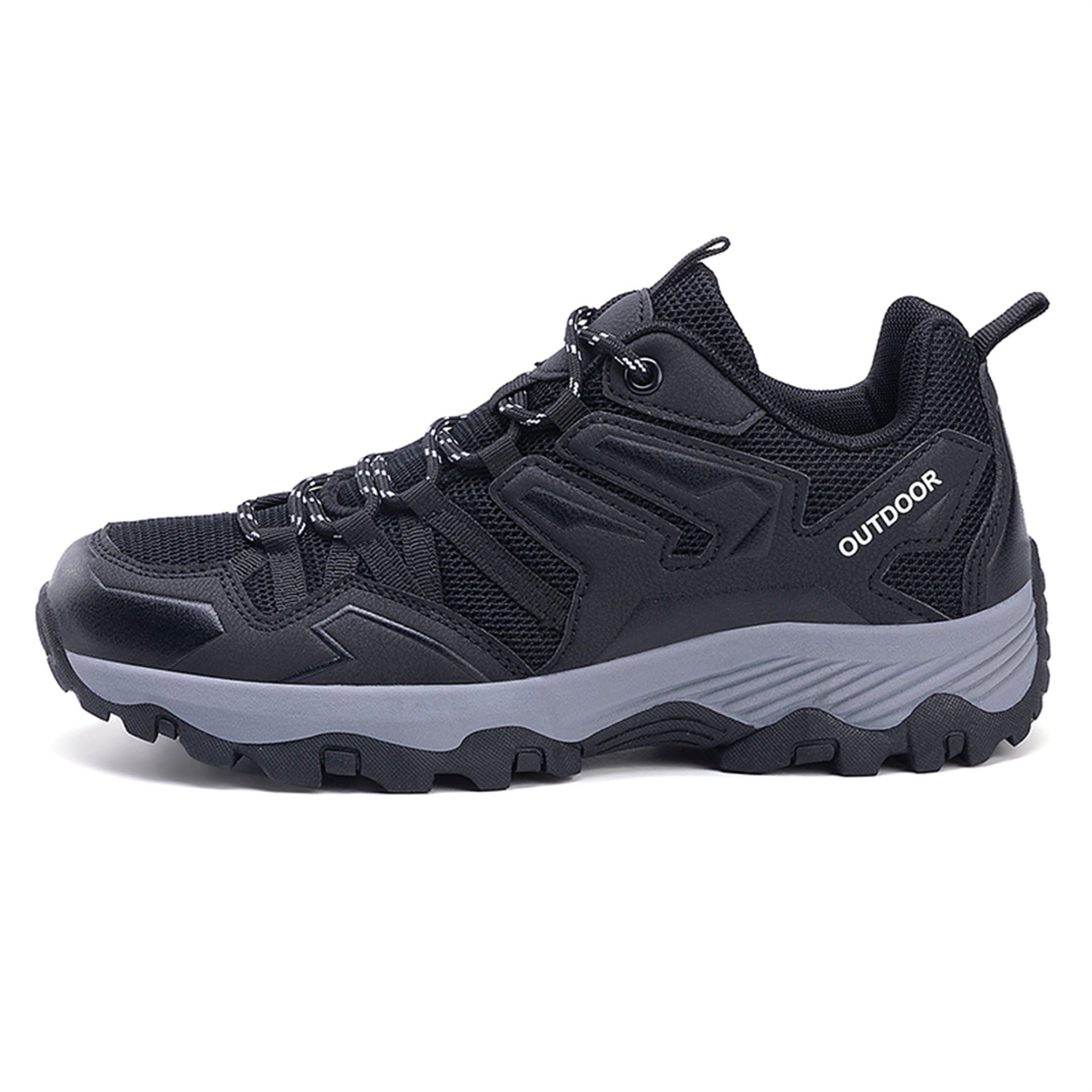 YOURDIARY Womens Mens Hiking Shoes Comfortable Breathable Anti-Slip Outdoor Hike Trekking Trails Shoe