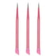 thumbnail image 1 of Pinzas de uñas multiusos de 3 piezas Pinzas de gel de sílice de dos cabezas en relieve rosa, 1 of 5