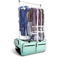 thumbnail image 6 of Mavii™ 2023 LIMITED EDITION: Dance Bag With Garment Rack, Dance Duffel-Wheeled 28 Inch Collapsible Bag, Travel Costume Rack Rolling Upright Luggage, Mavii Mint…, 6 of 7