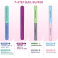 thumbnail image 2 of xianyou-Nail Files and Nail Buffers, 15Pcs Manicure Tools Kit Nail File Kit with 8pcs Nail Files, 3pcs Nail Buffer Blocks,Cuticle Nippers & Pusher Nail Brushes Nail Art Tool Kit for Home Salon, 2 of 4