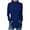 Blue, variant on purcolt Womens Turtleneck Long Sleeve Shirts Casual Mock Neck Oversized Tops Summer Loose Fit Basic Tees with Thumbhole