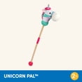 thumbnail image 6 of Battat Unicorn Pal Hobby Horse with Realistic Sounds Stick Horse Plush Fabric Unicorn Toy for 2 Years +, 6 of 11
