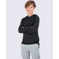 thumbnail image 2 of 3 Pack: Dry-Fit Youth Boys Teen Active Long Sleeve Hoodie Sweatshirts - Hooded Pullover Shirts, 2 of 4