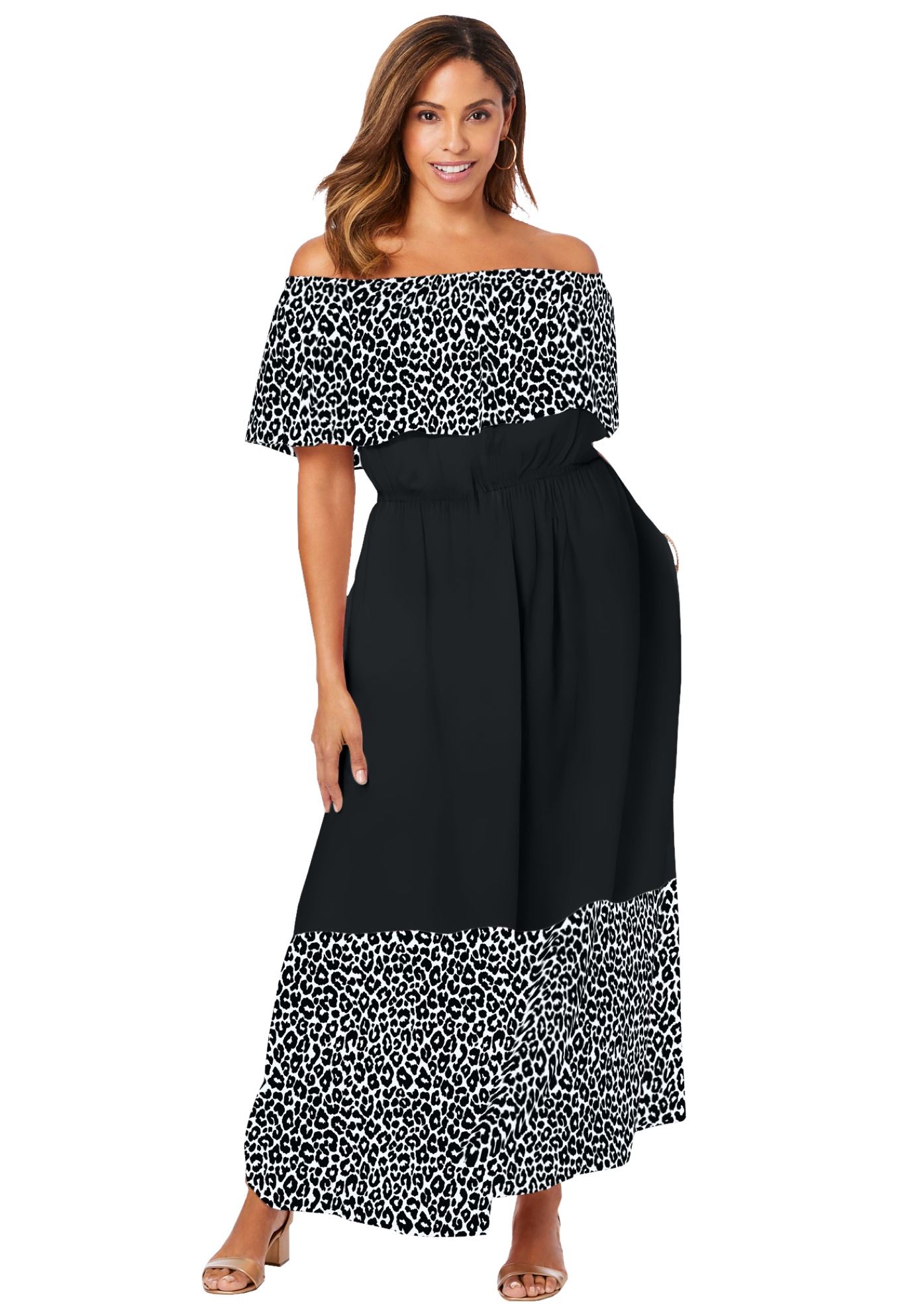 jessica london plus size women's stretch lace maxi dress Jessica London Women's Plus Size Stretch Lace Maxi Dress