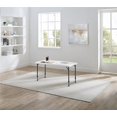 thumbnail image 1 of Mainstays White 4-Foot Adjustable Height Folding Plastic Table, Easy Fold, Indoor-Outdoor, Built-in Carry Handle, 1 of 14