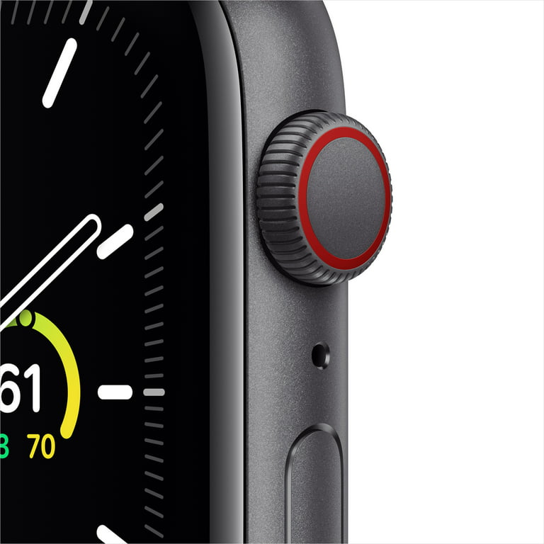 Apple Watch SE (1st Gen) GPS + Cellular, 44mm Space Gray Aluminum