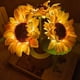 thumbnail image 5 of Una Lámpara de Mesa de Luz de Simulación LED de Girasol Recargable Lámpara de Escritorio Decorativa de Flores de Simulación, 5 of 5
