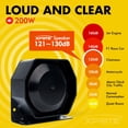 thumbnail image 2 of Altavoz Siren Xprite Compact, 200 W, de alto rendimiento y delgado, 2 of 4