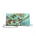 thumbnail image 7 of TSOVTHRID Butterfly Green Print Clutch Purses for Women Ladies Evening Handbags Elegant Envelope Bag Gifts for Women with Detachable Chain Strap, 7 of 7