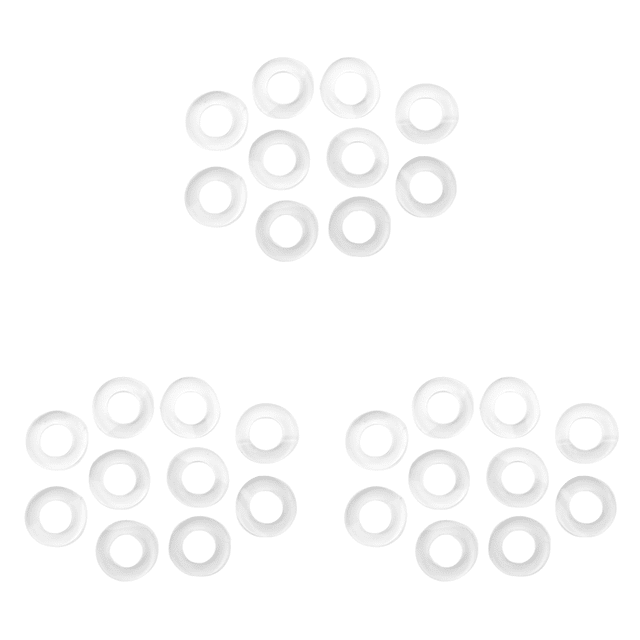 10 Uds Juntas Adaptadoras CO2 Juntas Tóricas Silicona Portátiles Juntas Sellado para Fabricante Refrescos