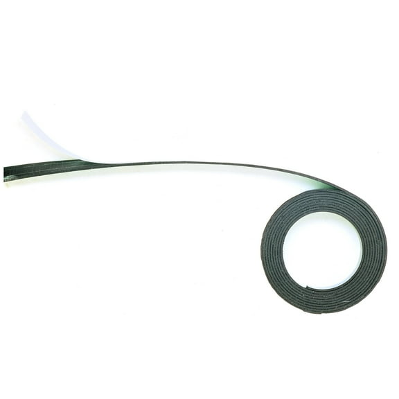 Quartet Magnetic Tape, 7 Ft. Length, 1 Side Adhesive, 1 Side Magnet, Brown