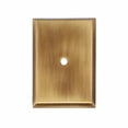thumbnail image 2 of Alno A610-14-CHBRZ 1 1/4 Inch Rectangle Backplate Chocolate Bronze, 2 of 7