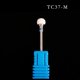 thumbnail image 1 of Cabezal de pulido de cerámica para decoración de uñas, cabezal de pulido cilíndrico de una sola bala de maíz, accesorios para máquina pulidora eléctrica de uñas, 1 of 6