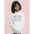 thumbnail image 2 of Japanese Style Bunnies Hoodie Juniors -Image by Shutterstock,  Large, 2 of 4