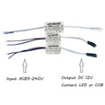 thumbnail image 4 of FSLiving 12V LED Driver, 85-265V, LED Transformer 3-5Watts Electrical Ballasts for LED Light Strips, Recessed Lights, Spotlights, 4 of 5