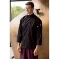 thumbnail image 1 of Uncommon Threads 0435-0107 Soho Crossover Chef Coat in Black - 3XLarge, 1 of 1