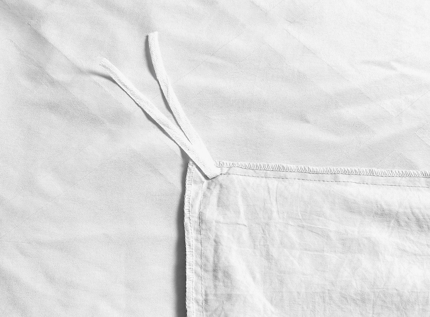 Swift Home Waffle Square Prewashed Duvet Cover Set