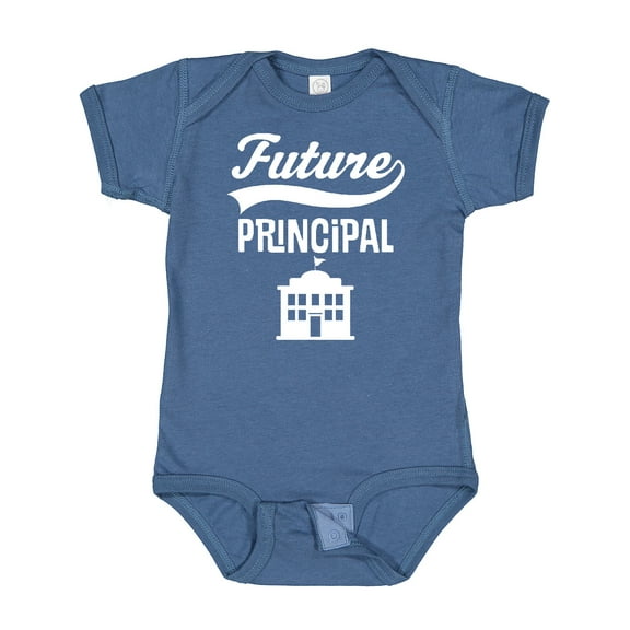 Inktastic Future School Principal Boys or Girls Baby Bodysuit