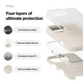 thumbnail image 5 of elago Compatible with iPhone 16 Pro Case, Premium Liquid Silicone Case, Full Body Protective Cover, Shockproof, Slim Phone Case, Anti-Scratch Soft Microfiber Lining, 6.3 inch (Stone), 5 of 6