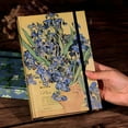 thumbnail image 5 of ipoul Blank Notebook, Art Journal, Sketch Book, 130gsm, Thick Paper, A5, Hardcover, Lay Flat, Van Gogh Irises, 5 of 9