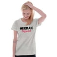 thumbnail image 4 of Mermaid Squad Bachelorette Birthday Womens Slim Fit Graphic Tee Brisco Brands X, 4 of 5