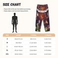 thumbnail image 2 of Salouo Beautiful Dreamcatcher1 Print Women's Pajama Pants Casual Loose Sweatpants PJs Flowy Pants Drawstring Palazzo for Women Wide Leg Pants Lounge Pajama -, 2 of 8