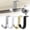 Black+White+Gold+Silver, variant on FXMLRLK Curtain Rod Brackets 1 Pack Metal Holders with Screws,Ceiling Mount Brackets for 1 Inch Rod, Sturdy Hooks for Bedroom Living Room Office (Black)