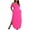 Pink - brghtpink, variant on Womens Plus Lexi Jersey Cold Shoulder Maxi Dress