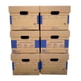 thumbnail image 5 of UBMOVE Office Moving & Storage Boxes, Double Wall Files Boxes, 6 Count, 1 Pack, 5 of 11