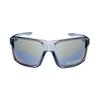 Timberland GREY Men's Plastic Rectangle Blue Flash Lens Sunglass