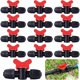 thumbnail image 3 of 20 Piezas Válvula de Interruptor de Riego por Goteo Tubo de Riego de PE Accesorios de Bloqueo de 16 Mm Válvulas de Púas Conectores de Manguera Válvula de Púas Jardín - Detener/Activar Flujo de Agua, 3 of 5