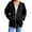 Black, variant on Womens Zip Up Hoodies 2025 Fall Trendy Plus Size Hooded Casual Long Sleeve Sweatshirt Full Zip Zipper Athletic Jacket Lightweight Workout Sweatshirts Coats